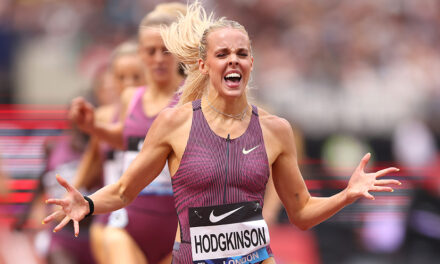 Keely Hodgkinson and Matt Hudson-Smith in record-breaking form in London