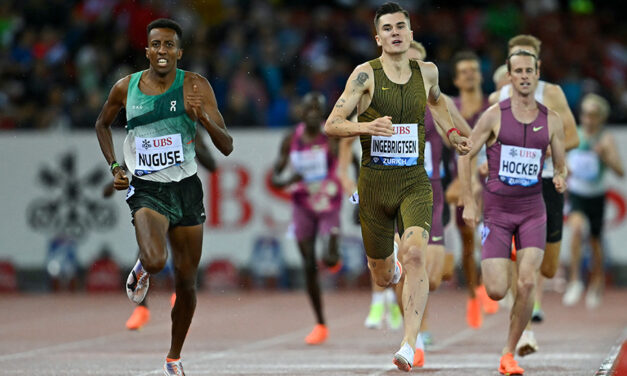 Nuguse beats Ingebrigtsen in Olympic 1500m rematch in Zurich