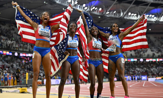 What makes a golden 4x100m relay team?