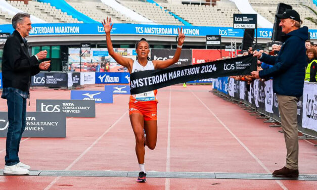 Yalemzerf Yehualaw sets course record at TCS Amsterdam Marathon